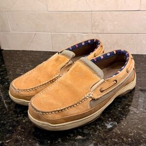 Reel Legends Mens Slide On Loafer Boat Shoes